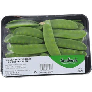 SNOW PEA WITHOUT STALK 12X250G